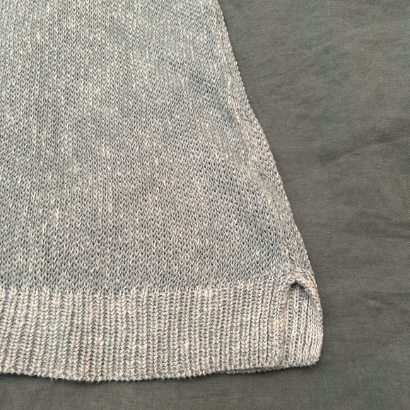 Eileen Fisher Organic Cotton Linen slub sweater plus size - Picture 5 of 9